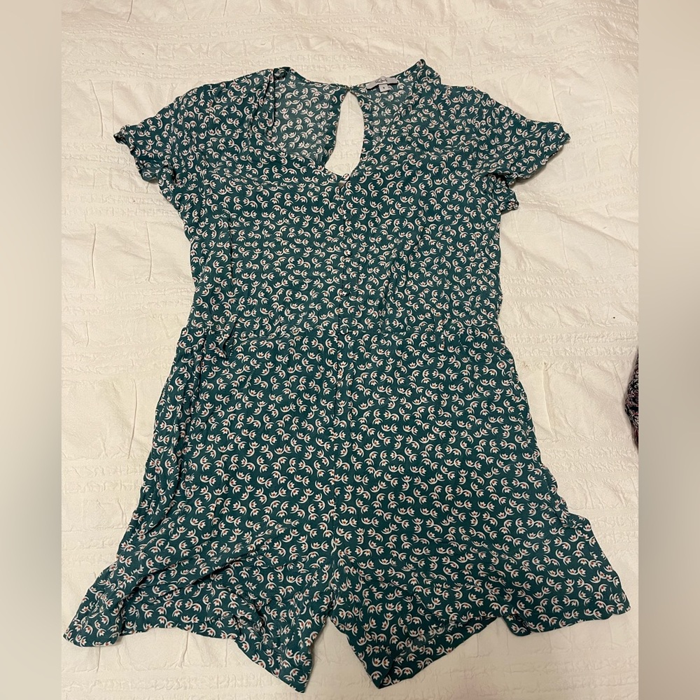 Turquoise Romper